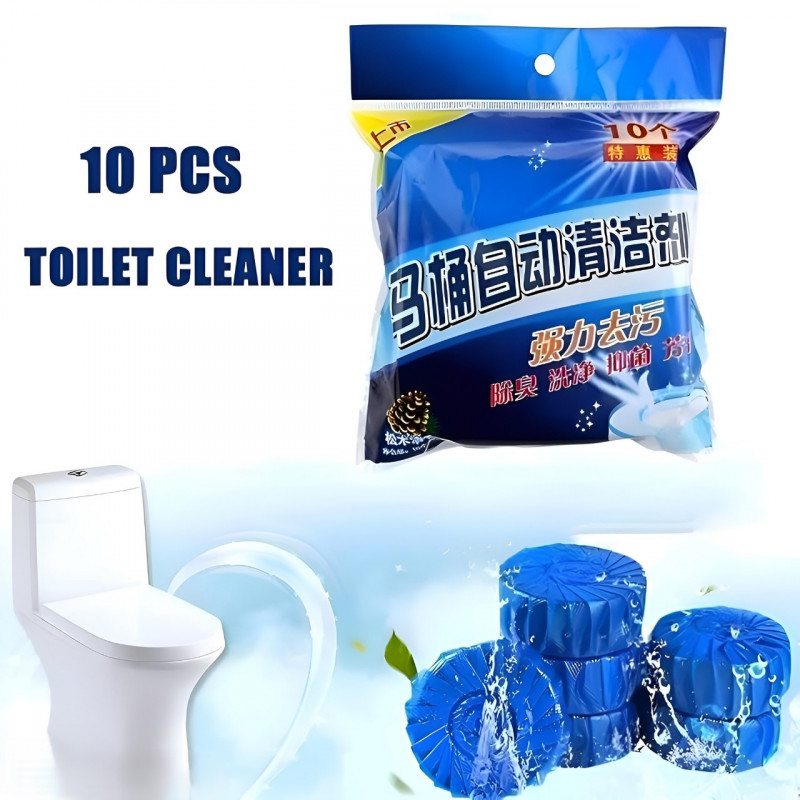 ১ পেকেট(১০পিস) ক্লিনার ট্যাবলেট🚽 Toilet Cleaner Tablets