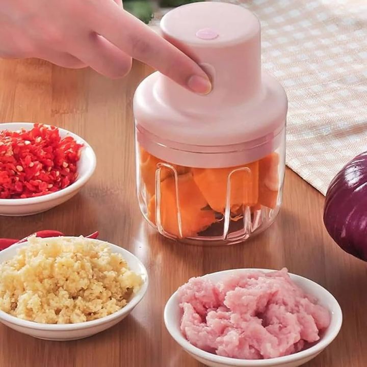 Rechargeable Mini Garlic Chopper