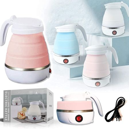 Foldable Electric Kettle for Water, Tea, Coffee